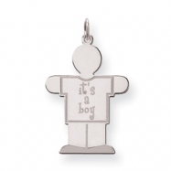 Picture of Sterling Silver Kid Charm