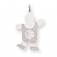 Picture of Sterling Silver Kid Charm