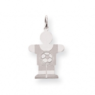 Picture of Sterling Silver Kid Charm