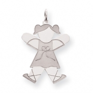 Picture of Sterling Silver Kid Charm