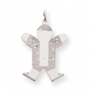 Picture of Sterling Silver Kid Charm