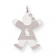 Picture of Sterling Silver Kid Charm