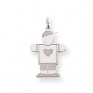 Picture of Sterling Silver Kid Charm