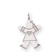 Picture of Sterling Silver Kid Charm