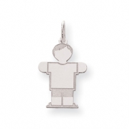 Picture of Sterling Silver Kid Charm