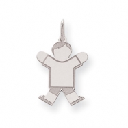 Picture of Sterling Silver Kid Charm