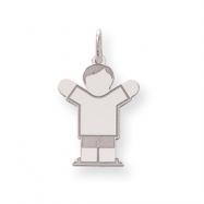 Picture of Sterling Silver Kid Charm