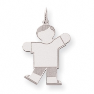 Picture of Sterling Silver Kid Charm