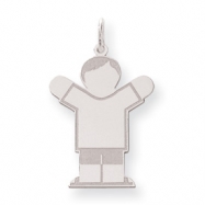 Picture of Sterling Silver Kid Charm