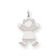 Picture of Sterling Silver Kid Charm