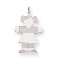 Picture of Sterling Silver Kid Charm