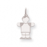 Picture of Sterling Silver Kid Charm