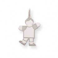 Picture of Sterling Silver Kid Charm