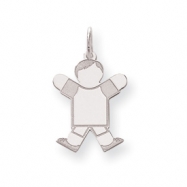 Picture of Sterling Silver Kid Charm