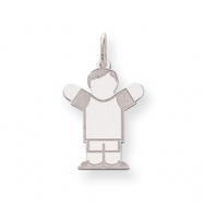 Picture of Sterling Silver Kid Charm