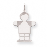 Picture of Sterling Silver Kid Charm
