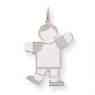 Picture of Sterling Silver Kid Charm