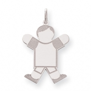 Picture of Sterling Silver Kid Charm