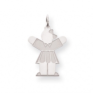 Picture of Sterling Silver Kid Charm