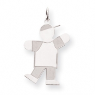 Picture of Sterling Silver Kid Charm
