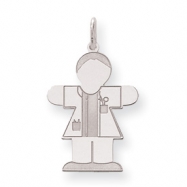 Picture of Sterling Silver Kid Charm