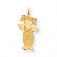 Picture of Gold-plated Sterling Silver Cuddle Charm