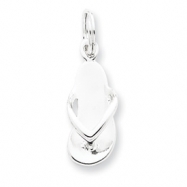 Picture of Sterling Silver Flip Flop Charm