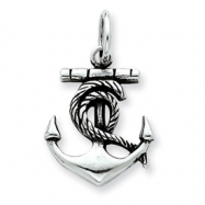 Picture of Sterling Silver Antiqued Anchor Charm