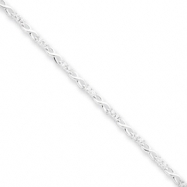 Picture of Sterling Silver CZ  X&O Bracelet