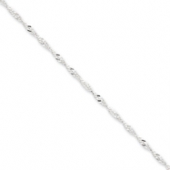 Picture of Sterling Silver 2mm Singapore Chain