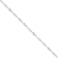 Picture of Sterling Silver 2mm Singapore Chain