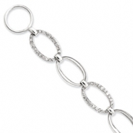 Picture of Sterling Silver CZ Bracelet