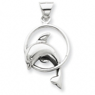 Picture of Sterling Silver Dolphin Charm