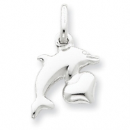 Picture of Sterling Silver Dolphin Pendant