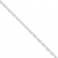 Picture of Sterling Silver Diamond-cut  Open Link Cable Chain