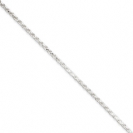 Picture of Sterling Silver 1.7mm Diamond-cut Rope Chain