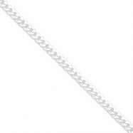 Picture of Sterling Silver 4.5mm Beveled Curb Chain