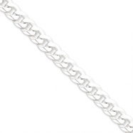 Picture of Sterling Silver 8.5mm Beveled Curb Chain