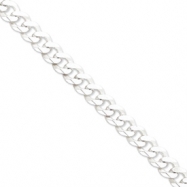 Picture of Sterling Silver 13mm Beveled Curb Chain