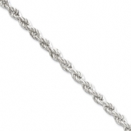 Picture of Sterling Silver Hollow Rope Chain