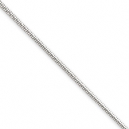 Picture of Sterling Silver 1.5mm Round Snake Chain Anklet