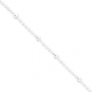 Picture of Sterling Silver 1mm Beaded Chain