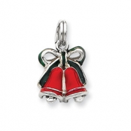 Picture of Sterling Silver Enamel Bells Charm