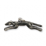 Picture of Sterling Silver Enameled Greyhound Dog Charm