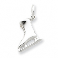 Picture of Sterling Silver Ice Skate Charm