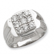 Picture of Sterling Silver Men's CZ Ring