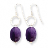 Picture of Sterling Silver Amethyst Earrings