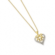 Picture of Sterling Silver & Vermeil Diamond Mom Necklace chain