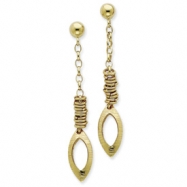 Picture of Sterling Silver Rhodium Fancy Dangle Earrings