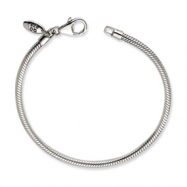 Picture of Sterling Silver Lobster Clasp Bead Bracelet